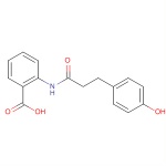 Benzoic acid, 2-[[3-(4-hydroxyphenyl)-1-oxopropyl]amino]-