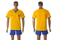 Brazil 2014 World Cup Soccer Jersey Football Kits