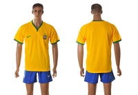 Brazil 2014 World Cup Soccer Jersey Football Kits