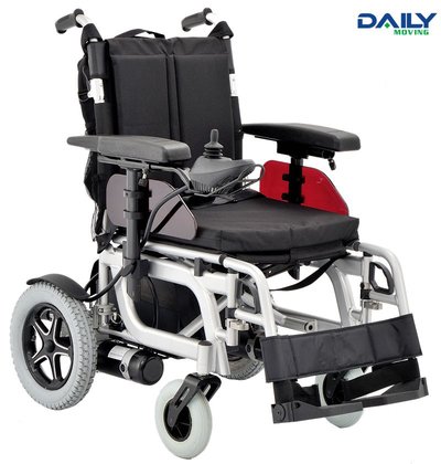 Middle size aluminum alloy frame power wheelchair easy fold
