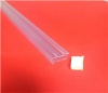 Colored hard anti-static PVC packaging tube with stopper for connector - HD-