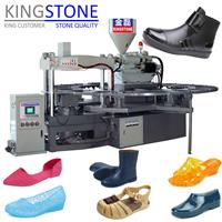 rotary plastic shoes machine