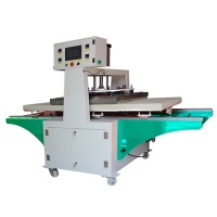 Hot press fusing machine for fabrics in underwear industry