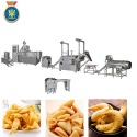 Automatic Fried Crispy Chips / Corn Bugle / Sala Snacks Food Extruder Machine