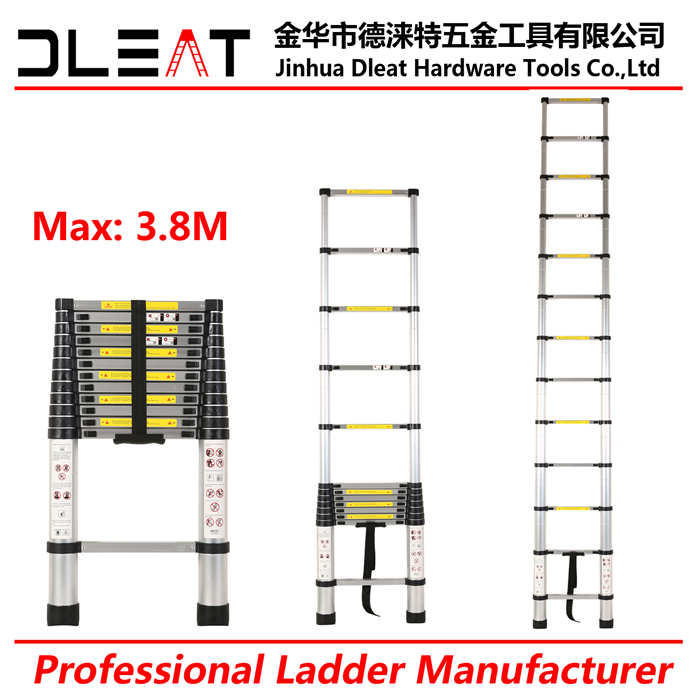 3.8m telescopic ladder