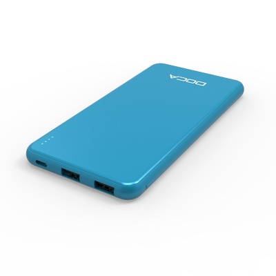 DOCA D607 Ultra-thin Power Bank 10000mah portable charger