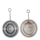 DIN3230 API598 wafer type thin single disc swing check valve with spring or without spring for industry