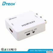 Hot selling HDMI to AV converter support NTSC and PAL two standard TV formats output