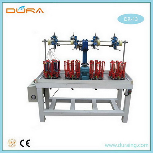13 Spindle High Speed Shoelace and Rope Braiding Machine