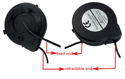 1-5m retractable cable reel for home appliance and kitchen appliance