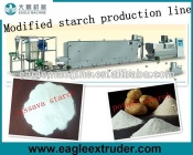 Modified starch processing line