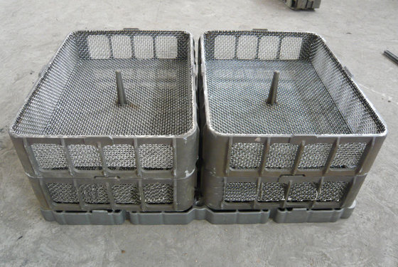 Heat-treatment Basket Casting Parts with Cr25Ni14
