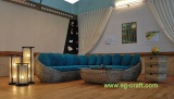 Indoor wicker sofa set for sale&nbsp;-&nbsp;WH-MDL-001