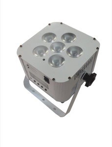 Battery wireless 6pcs 6in1 led uplight