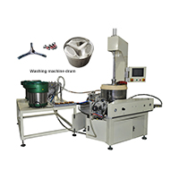 Automatic screwing machine for washing machine drum