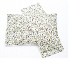 lavender pillow with cover