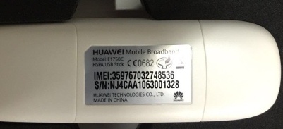 3G USB MODEM  Huawei Model E1750