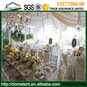 white luxury decoration wedding marquee tent, romantic Italy style wedding tent for rent