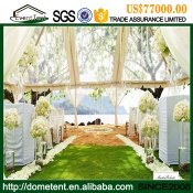 Customized colorful decoration wedding marquee tent, white catering party wedding tent for sale