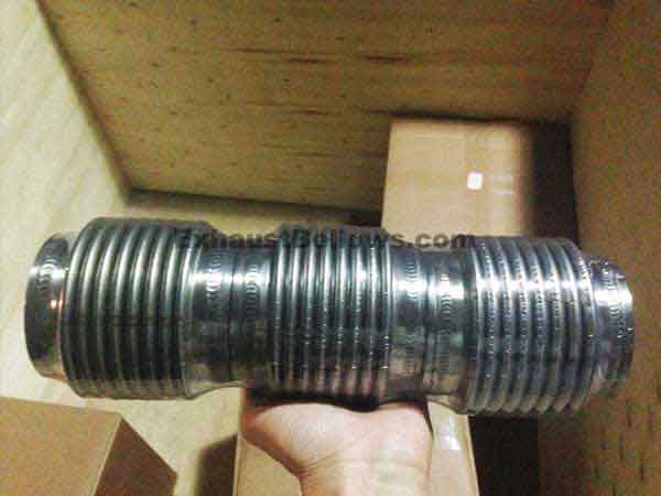 exhaust bellows for exhaust manifold systems