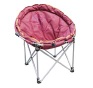 Folding steel moon chair for outdoor fishing camping garden beach luxury - FE-19