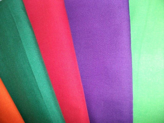 dyed twill 100% cotton fabric