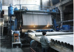 asbestos pipe making machine