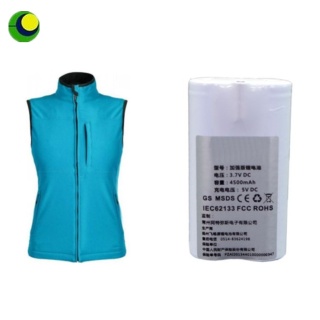 heated vests clothing Lithium Battery Pack with high capacity - FCY003