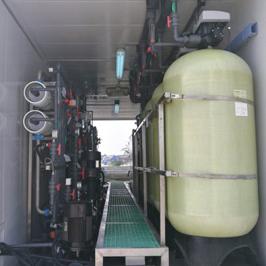 100m3/d containerized seawater desalination