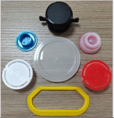 plastic caps/ lids/ covers and handles