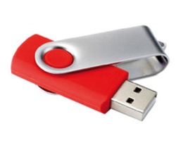 Swivel USB flash drives, 1GB to 128GB