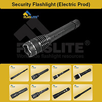 LED Security Flashlight with Electric Prod -Flaslite