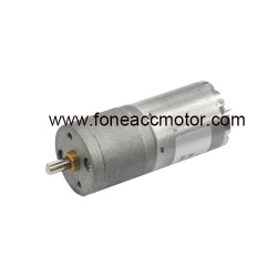 25 mm small spur gearhead dc electric motor