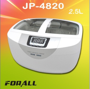heatable ultrasonic cleaner JP-4820(digital,2500ml)
