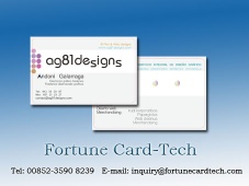 customed business cards