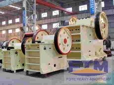 Strong copper ore jaw crusher plants