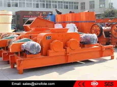 High strength double stone roller crusher