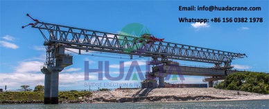 High quality truss type overhead segmental launching gantry crane for bridge erection