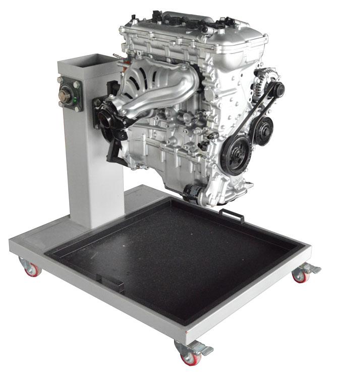 The equipment adopts Toyota Corolla 1ZR-FE engine as the basis, made by anatomical process, fully demonstrates the composition structure and working process of automobile gasoline engine. It is suitable for the teaching needs of middle and higher vocational and technical colleges, general education type colleges and training institutions for engine structure theory and maintenance practical training.