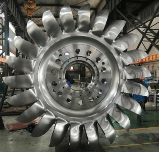 Anti-cavitation Mono-block Forged and CNC-machining Pelton Turbine Runner