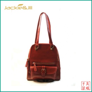 GF-J169 2013 Classic Womens Leather Backpacks with Front Pocket