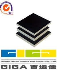 Hot sale Giga black 18mm  film faced plywood sheet manufacturer