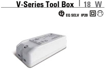 Led power driver V-Series Tool Box 18 W