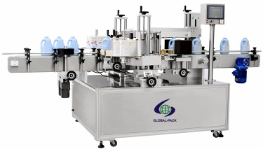 Automatic two sides bottles labeling machine - GLB-918