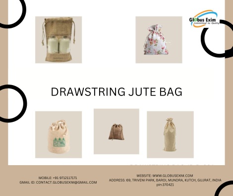 jute drawstring bag