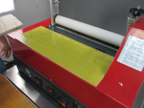 a very basic hot melt glue machine