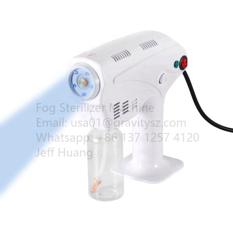 Portable Nano Sterilizer Blue Ray Hair Sprayer For Disinfection And Hair Care