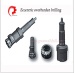 Eccentric drilling bit casing system with 3 pieces - Eccentric overburden