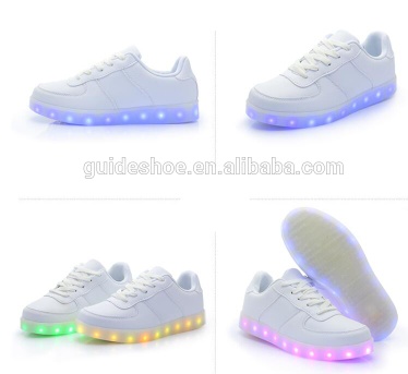 Classic women and men shoes casual shoes LED sport shoes