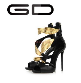 latest design golden high heel sandals party wear high heel shoes 12cm high heel shoes